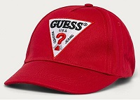 Бейсболка, кепка марки Guess red