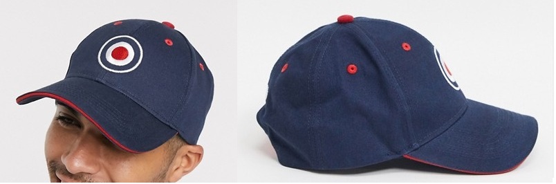 Бейсболка, кепка британской марки Lambretta (navy)